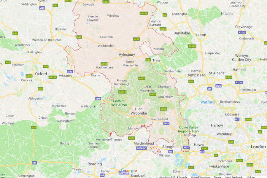 Lokalizacja Buckinghamshire